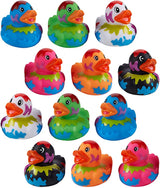 Paint Splatter Rubber Ducks