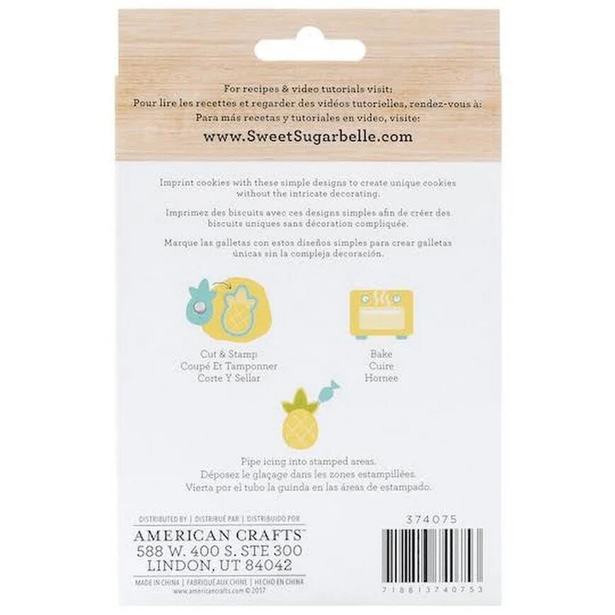 Sweet Sugerbelle Stamp and Cutter Tropical Set