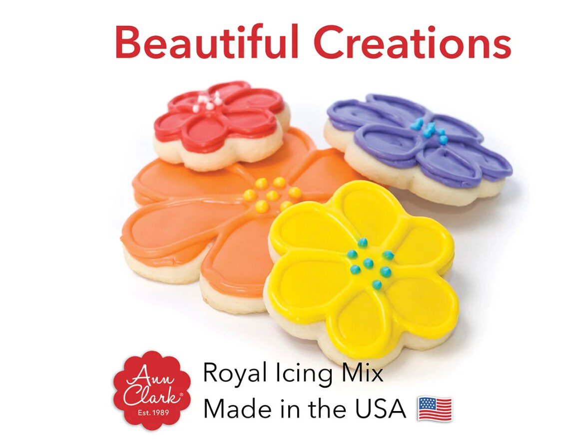 Ann Clark Instant Royal Icing Mix, White