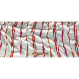 Mood Exclusive Red Chromatic Crevices Flowery Viscose Jacquard