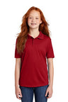 12 Packs: Sport-Tek® Youth PosiCharge RacerMesh Polo