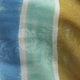 Flowery Viscose Jacquard Print - Rainbow Stripes - Mood Exclusive Striation Satisfaction