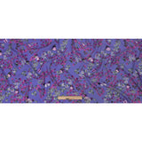 Sustainable Viscose Woven Print - Lavender Butterflies and Flowers - Mood Exclusive Mariposa Oasis