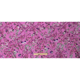 Sustainable Viscose Woven Print - Orchid Butterflies and Flowers - Mood Exclusive Mariposa Oasis