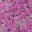 Sustainable Viscose Woven Print - Orchid Butterflies and Flowers - Mood Exclusive Mariposa Oasis