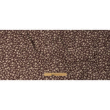 Gauzy Viscose Crepe Print - Brown Floral - Mood Exclusive Flowering Heirloom