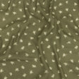 Gauzy Viscose Crepe Print - Pea Green Ditsy Floral - Mood Exclusive Rose Relic