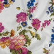Gauzy Viscose Crepe Print - White, Pink and Yellow Floral - Mood Exclusive Flores de la Toscana
