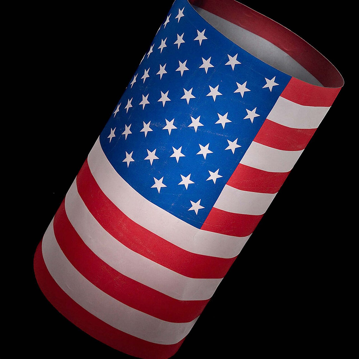 16 1/2" x 9" Patriotic USA Flag-Themed Plastic Lantern Luminary Wraps 12 Pc.