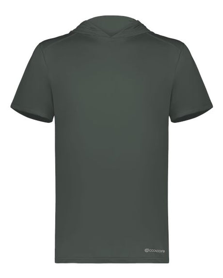 Holloway Men's Hooded T-Shirt Powered by Coolcore