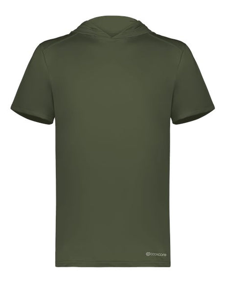 Holloway Men's Hooded T-Shirt Powered by Coolcore