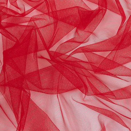 Soft Nylon Tulle - Red - Leonardo Collection
