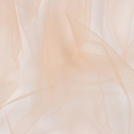 Soft Nylon Tulle - Light Peach - Leonardo Collection