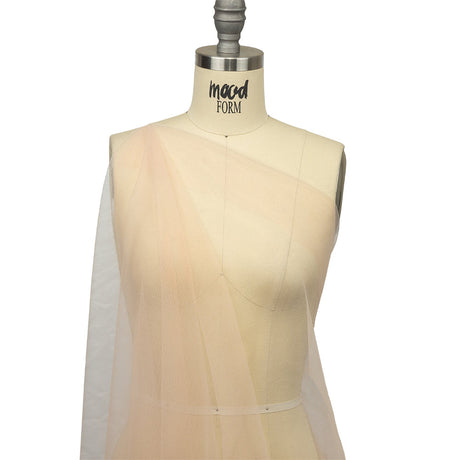 Soft Nylon Tulle - Light Peach - Leonardo Collection
