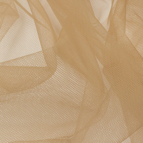 Soft Nylon Tulle - Light Mocha - Leonardo Collection
