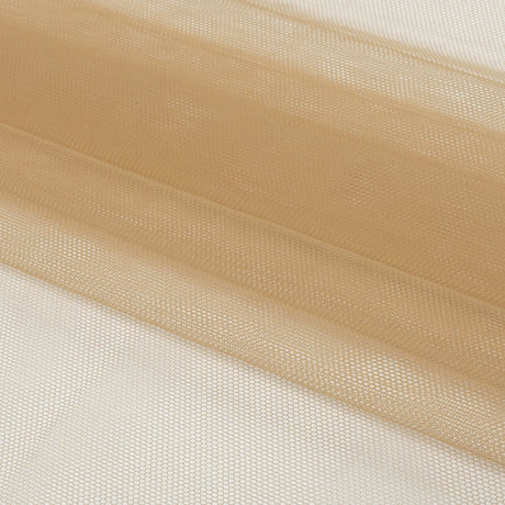 Soft Nylon Tulle - Light Mocha - Leonardo Collection
