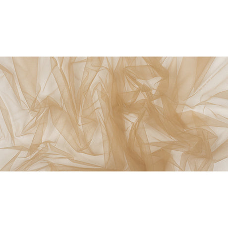Soft Nylon Tulle - Light Mocha - Leonardo Collection