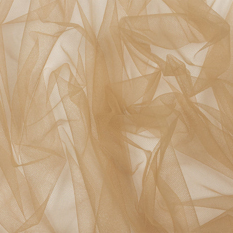 Soft Nylon Tulle - Light Mocha - Leonardo Collection