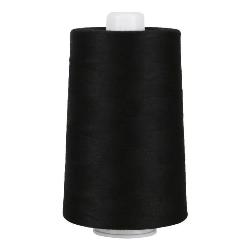 Black Omni Polyester Thread 6000 Yards