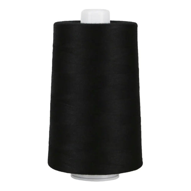 Black Omni Polyester Thread 6000 Yards