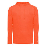 Tri-Blend Surplice Hooded Long Sleeve T-Shirt