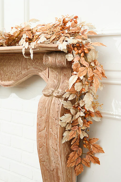 5' Fall Leaf Garland