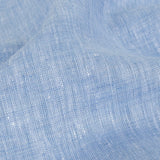 Lightweight Linen Chambray - Heathered Blue Heron - Minerva Collection