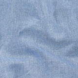 Lightweight Linen Chambray - Heathered Blue Heron - Minerva Collection