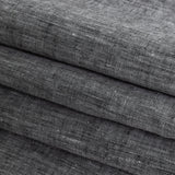 Lightweight Linen Chambray - Heathered Black - Minerva Collection