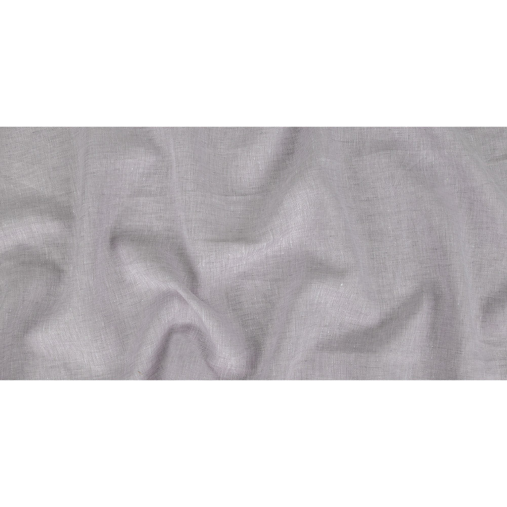 Lightweight Linen Chambray - Heathered Lilac Gray - Minerva Collection