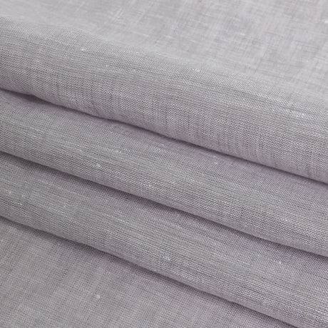 Lightweight Linen Chambray - Heathered Lilac Gray - Minerva Collection