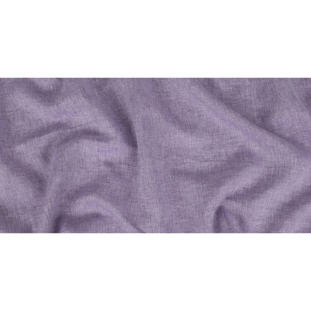 Lightweight Linen Chambray - Heathered Purple Haze - Minerva Collection
