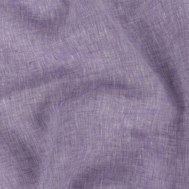 Lightweight Linen Chambray - Heathered Purple Haze - Minerva Collection