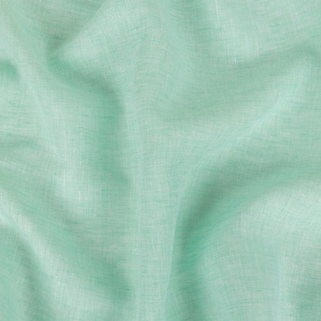 Lightweight Linen Chambray - Heathered Mint - Minerva Collection