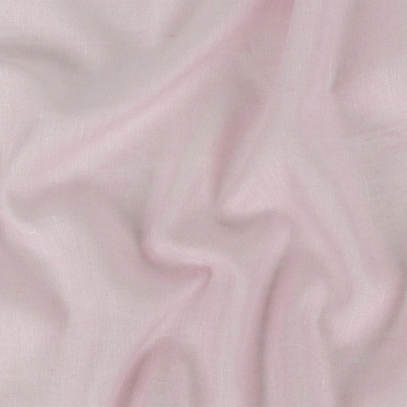 Lightweight Linen Chambray - Heathered Pink Marshmallow - Minerva Collection