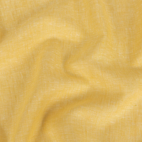 Lightweight Linen Chambray - Heathered Goldfinch - Minerva Collection