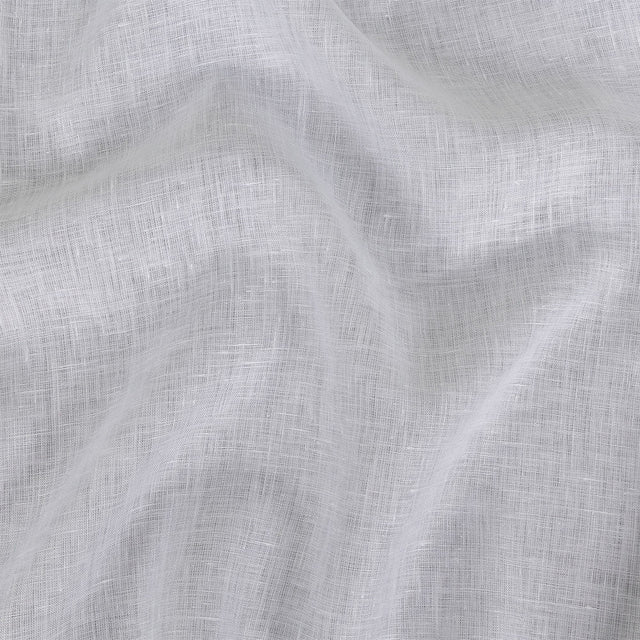 Lightweight Linen Chambray - White Alyssum - Minerva Collection
