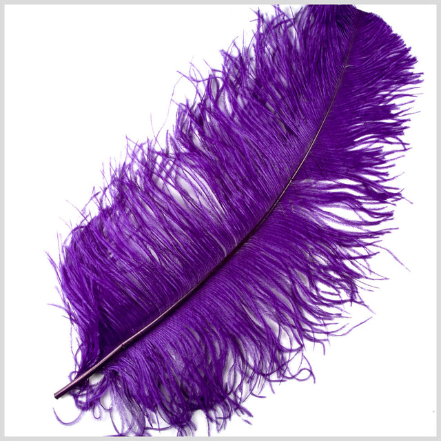 18"-21" Purple Ostrich Feather