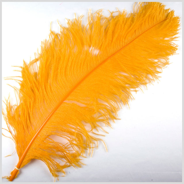 18"-21" Gold Ostrich Feather