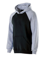 Youth Cotton/Poly Fleece Banner Hooded Sweatshirt