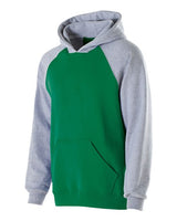 Youth Cotton/Poly Fleece Banner Hooded Sweatshirt