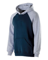 Youth Cotton/Poly Fleece Banner Hooded Sweatshirt