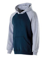 Youth Cotton/Poly Fleece Banner Hooded Sweatshirt