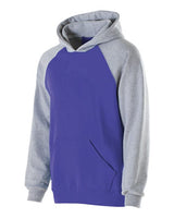 Youth Cotton/Poly Fleece Banner Hooded Sweatshirt