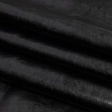 Black Textured Faux Leather