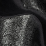 Black Textured Faux Leather
