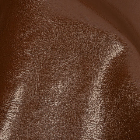 Brown Textured Faux Leather