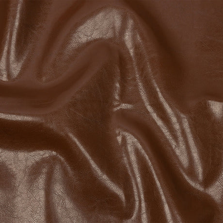 Brown Textured Faux Leather