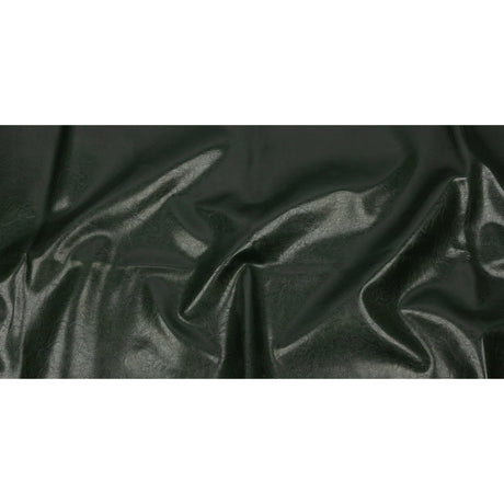 Hunter Green Textured Faux Leather