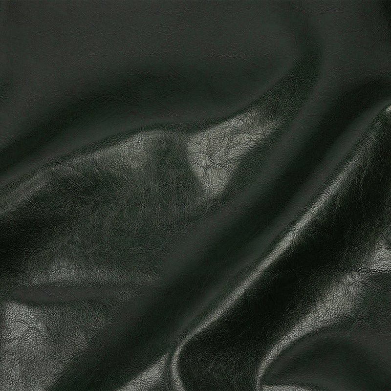 Hunter Green Textured Faux Leather